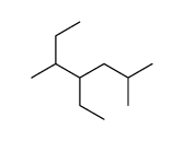 4-ethyl-2,5-dimethylheptane Structure