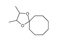 2,3-dimethyl-1,4-dioxaspiro[4.7]dodecane结构式