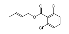 2,6-dichloro-benzoic acid but-2t-enyl ester Structure