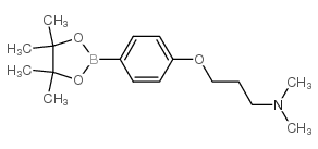 2-{4-[3-(dimethylamino)propoxy]phenyl}-4,4,5,5-tetramethyl-1,3,2-dioxaborolane picture