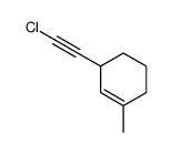 3-(2-chloroethynyl)-1-methylcyclohexene Structure