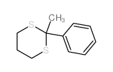 1,3-Dithiane,2-methyl-2-phenyl- structure