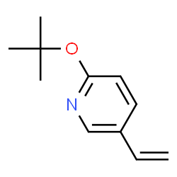 Pyridine, 2-(1,1-dimethylethoxy)-5-ethenyl- (9CI) picture