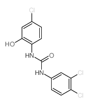 Urea, N-(4-chloro-2-hydroxyphenyl)-N-(3,4-dichlorophenyl)- picture