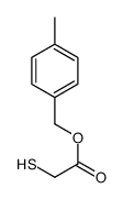 (4-methylphenyl)methyl 2-sulfanylacetate Structure