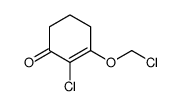 2-Cyclohexen-1-one,2-chloro-3-(chloromethoxy)-(9CI) structure