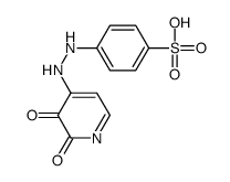 1-(2,3-Dihydroxy-4-pyridylazo)benzene-4-sulfonic acid Structure