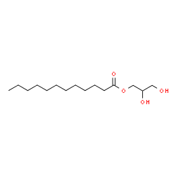 Glycerides, C12-18结构式