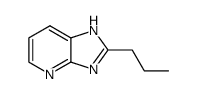 2-propyl-3H-imidazo[4,5-b]pyridine结构式