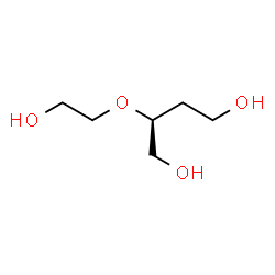 1,4-Butanediol, 2-(2-hydroxyethoxy)-, (S)-结构式