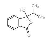 1(3H)-Isobenzofuranone,3-hydroxy-3-(1-methylethyl)-结构式