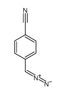 4-(diazomethyl)benzonitrile Structure