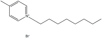 溴化 N-辛基 -4-甲基吡啶结构式