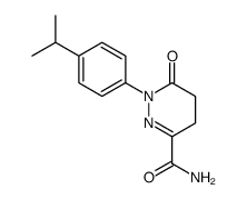 3-Pyridazinecarboxamide,1,4,5,6-tetrahydro-N-[4-(1-methylethyl)phenyl]-6- Structure