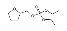 Tetrahydrofurfuryl diethyl phosphate Structure