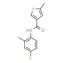 3-Thiophenecarboxamide,N-(4-fluoro-2-methylphenyl)-5-methyl-(9CI) picture