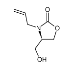 2-Oxazolidinone,4-(hydroxymethyl)-3-(2-propenyl)-,(4R)-(9CI) picture