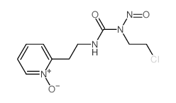 Urea, N- (2-chloroethyl)-N-nitroso-N-[2-(2-pyridinyl)ethyl]-, N-oxide picture