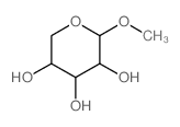 2-methoxyoxane-3,4,5-triol Structure