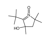 2-tert-butyl-3,5,5-trimethyl-1-oxy-4,5-dihydro-3H-pyrrol-3-ol Structure