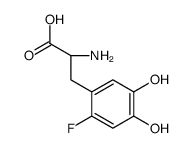 CAINDEXNAME:L-TYROSINE,2-FLUORO-5-HYDROXY- Structure