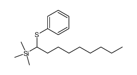 1-phenylthio-1-trimethylsilylnonane Structure