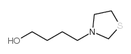 3-Thiazolidinebutanol(9CI) Structure