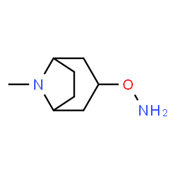 8-Azabicyclo[3.2.1]octane,3-(aminooxy)-8-methyl-,exo-(9CI) Structure