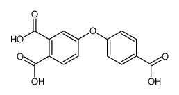 4-(4-carboxyphenoxy)phthalic acid Structure