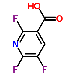2,5,6-三氟烟酸结构式
