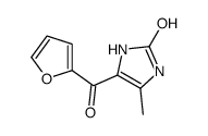 4-(furan-2-carbonyl)-5-methyl-1,3-dihydroimidazol-2-one Structure