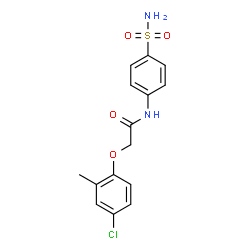 2-(4-chloro-2-methylphenoxy)-N-(4-sulfamoylphenyl)acetamide picture