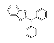 N,N-diphenyl-1,3,2-benzodioxaphosphol-2-amine结构式