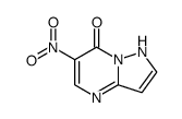 6-nitropyrazolo[1,5-a]pyrimidin-7(1H)-one结构式