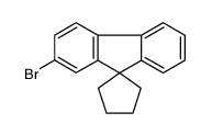 2'-bromospiro[cyclopentane-1,9'-fluorene] Structure