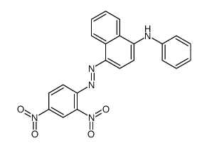 4-[(2,4-dinitrophenyl)azo]-N-phenylnaphthalen-1-amine Structure