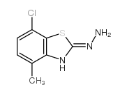 2(3H)-Benzothiazolone,7-chloro-4-methyl-,hydrazone(9CI) structure