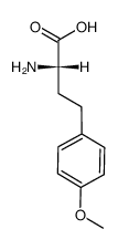 L-O-methylhomotyrosine Structure