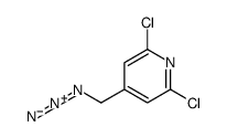4-(azidomethyl)-2,6-dichloropyridine结构式