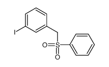 1-(benzenesulfonylmethyl)-3-iodobenzene Structure