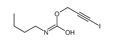 3-iodoprop-2-ynyl N-butylcarbamate结构式