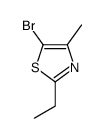 5-溴-2-乙基-4-甲基噻唑结构式