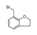 Benzofuran, 7-(bromomethyl)-2,3-dihydro Structure