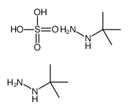 tert-butylhydrazine,sulfuric acid Structure