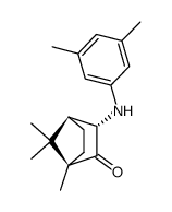 (1R,3S,4S)-3-((3,5-dimethylphenyl)amino)-1,7,7-trimethylbicyclo[2.2.1]heptan-2-one Structure