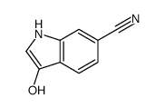 3-羟基-1H-吲哚-6-甲腈结构式