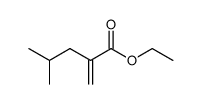 ethyl 4-methyl-2-methylenepentanoate结构式