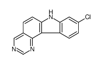 9-chloro-7H-pyrimido[5,4-c]carbazole Structure