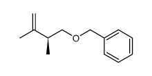 (S)-4-(benzyloxy)-2,3-dimethyl-1-butene结构式