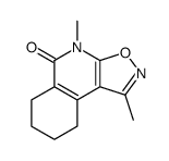 1,4-dimethyl-6,7,8,9-tetrahydro-[1,2]oxazolo[5,4-c]isoquinolin-5-one Structure